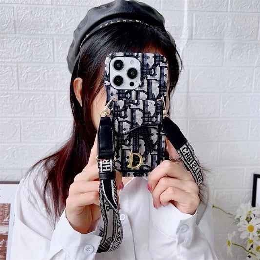 Brand case with long chain