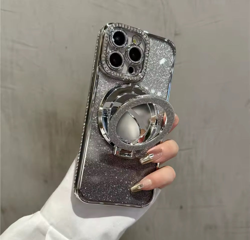 MagSafe mirror case with stand
