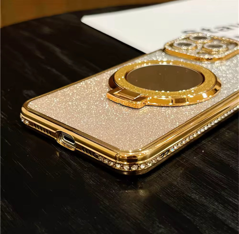 MagSafe mirror case with stand