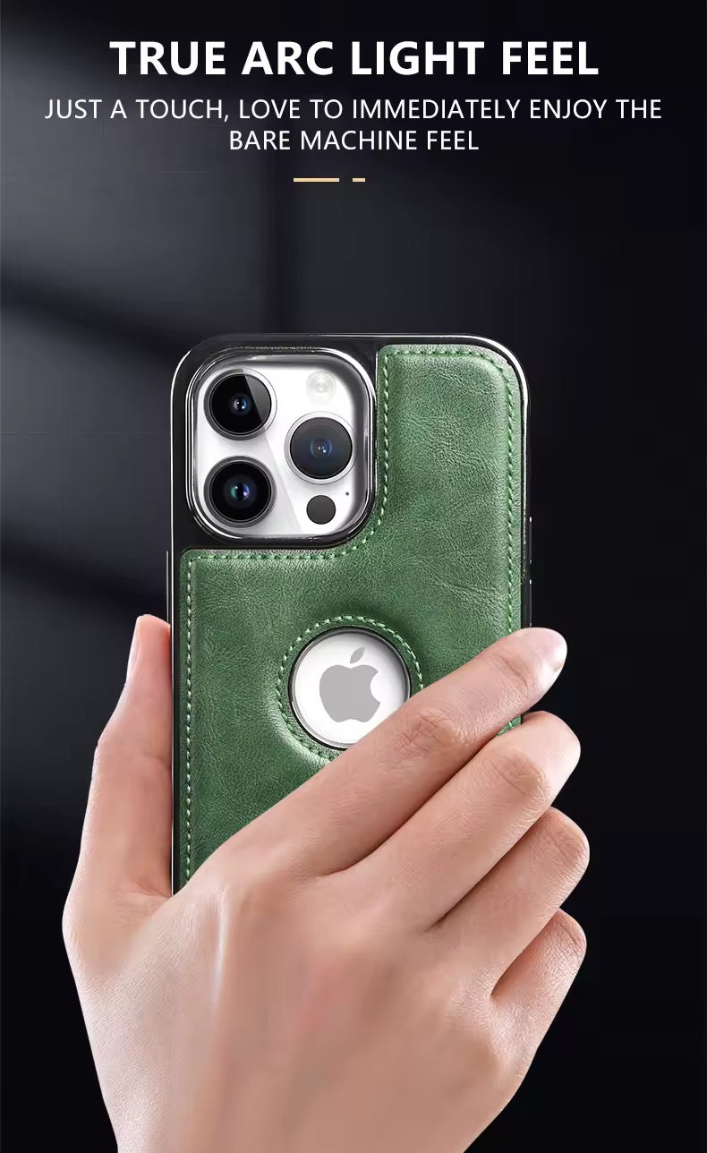 Leather apple case