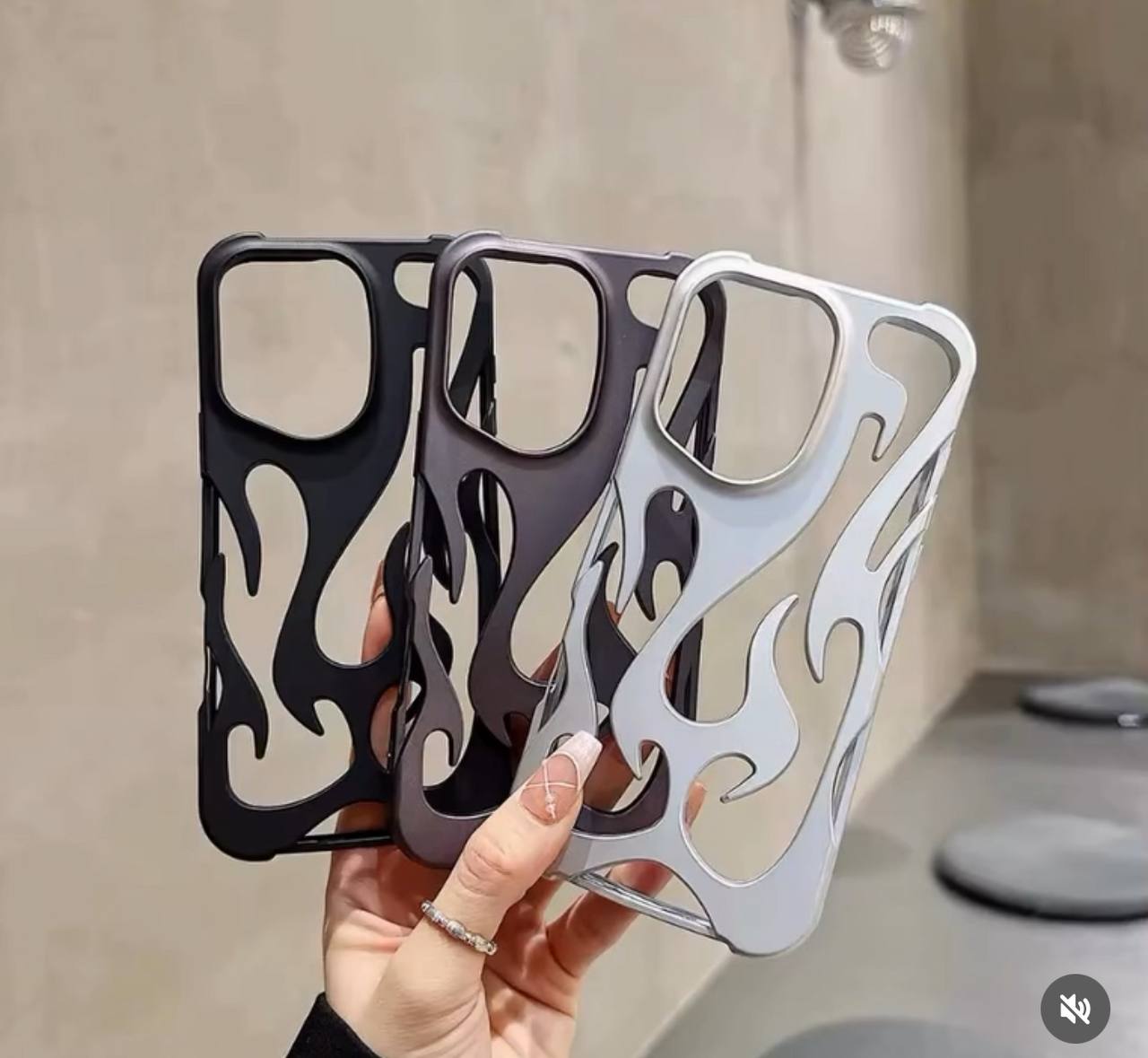 Flame case for iPhone