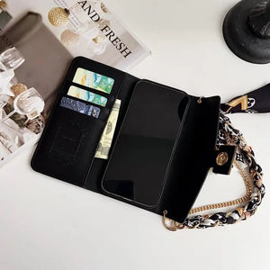 New cover wallet case with chain Cover Shop