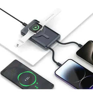 Recci powerbank with attached cables Cover Shop