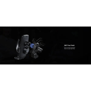 RECCI Wireless Charging Car Holder 15W Fast Charger With Auto-Clamp Cover Shop