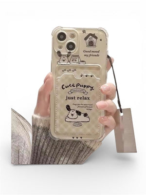 Transparent wallet case with hanger - Cover Shop