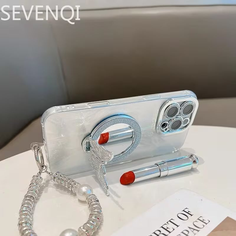 Butterfly mirror case