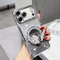 Butterfly mirror stand case for iPhone