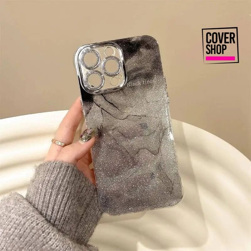 Galaxy glittery with camera lenses