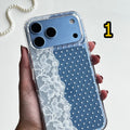 Lace case for iPhone