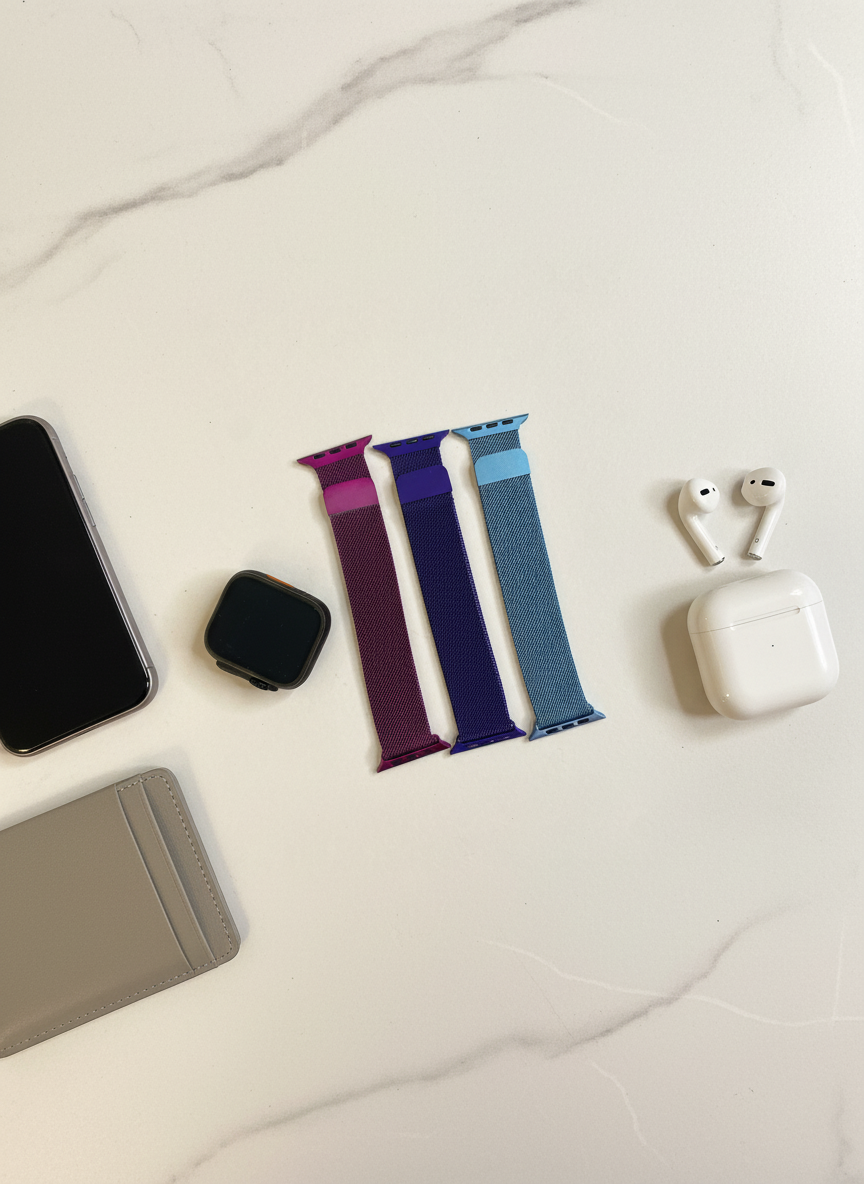 Magnetic apple watch straps Size from 42 to 49