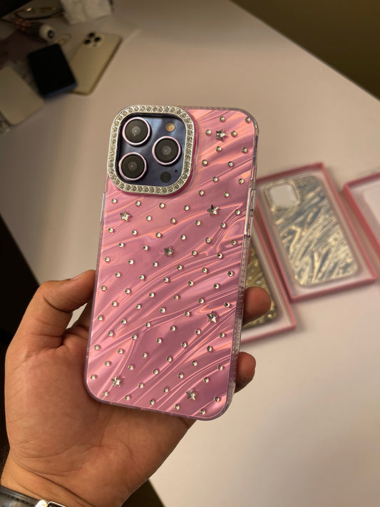 Wavy diamonds iPhone case