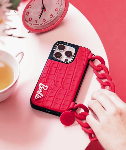 Barbie case with short chain