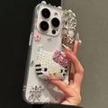 Kitty transparent case for iPhone