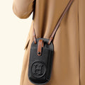 Leather Hermes phone bag