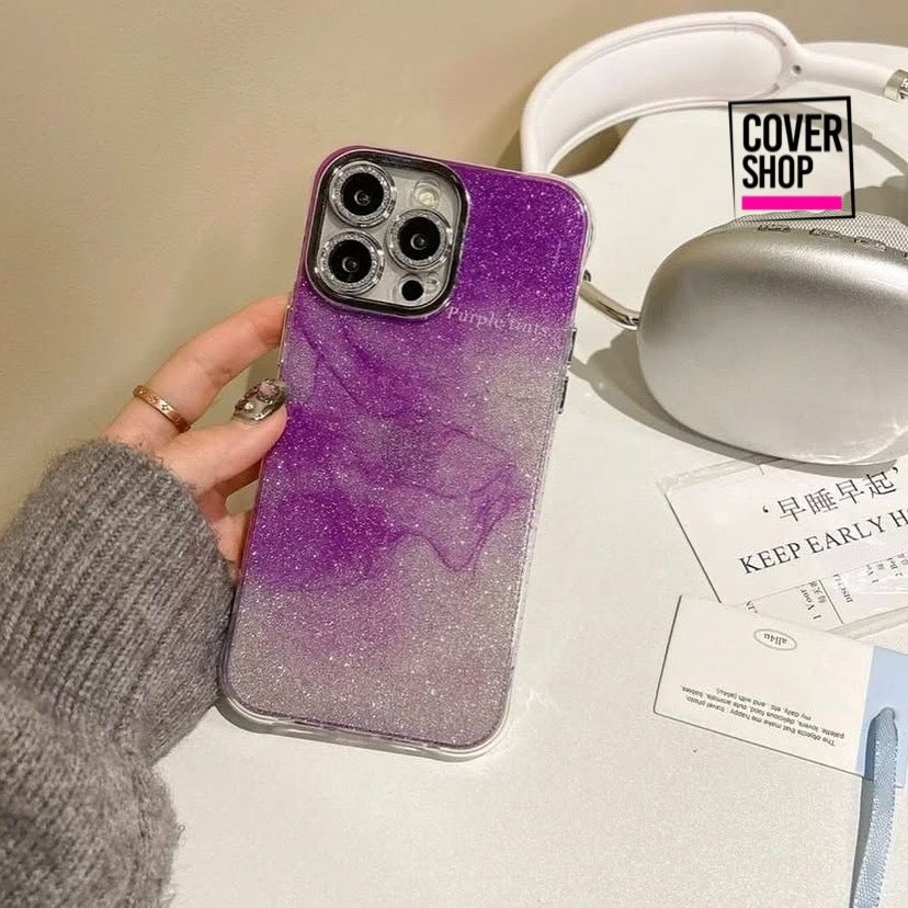 Galaxy glittery with camera lenses