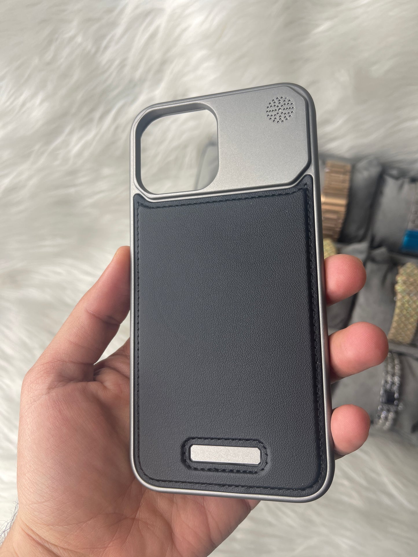 No stand leather case