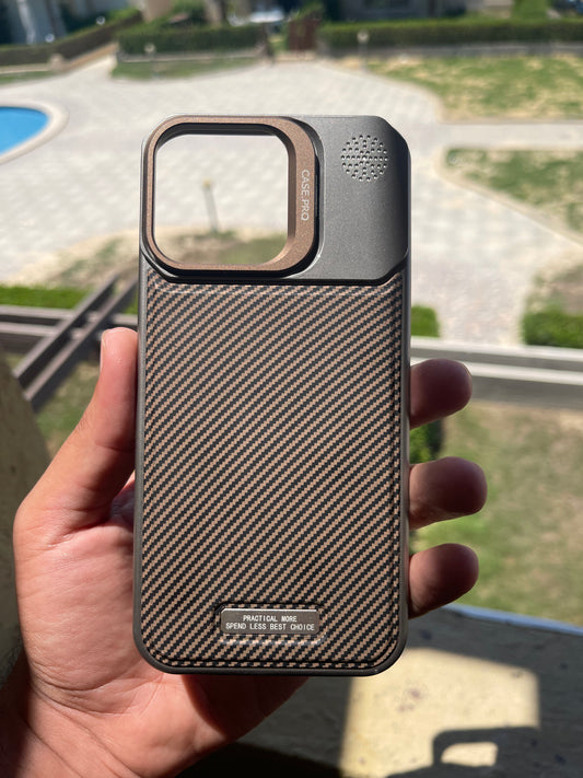 Carbon Leather case for iPhone