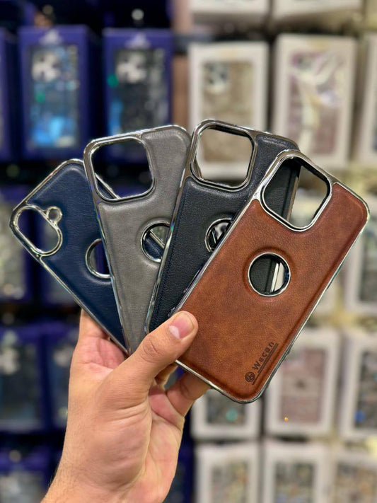 Leather apple case