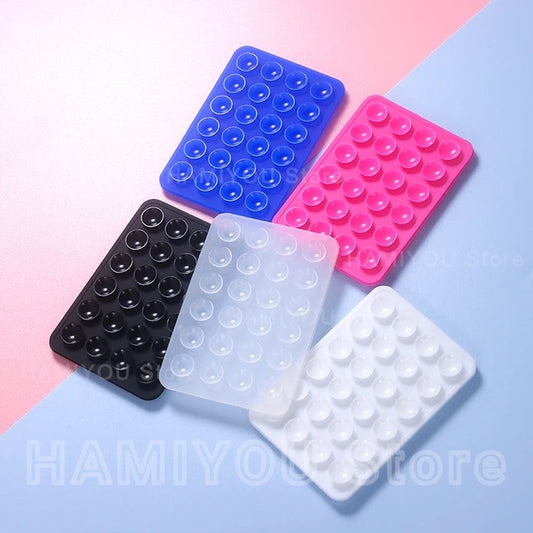 Sticky phone holder