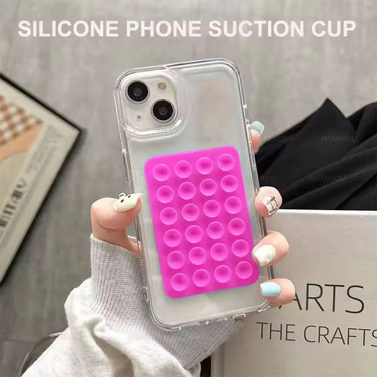 Sticky phone holder