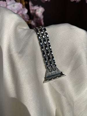 Crystal link watch strap 42 - 49 - Cover Shop