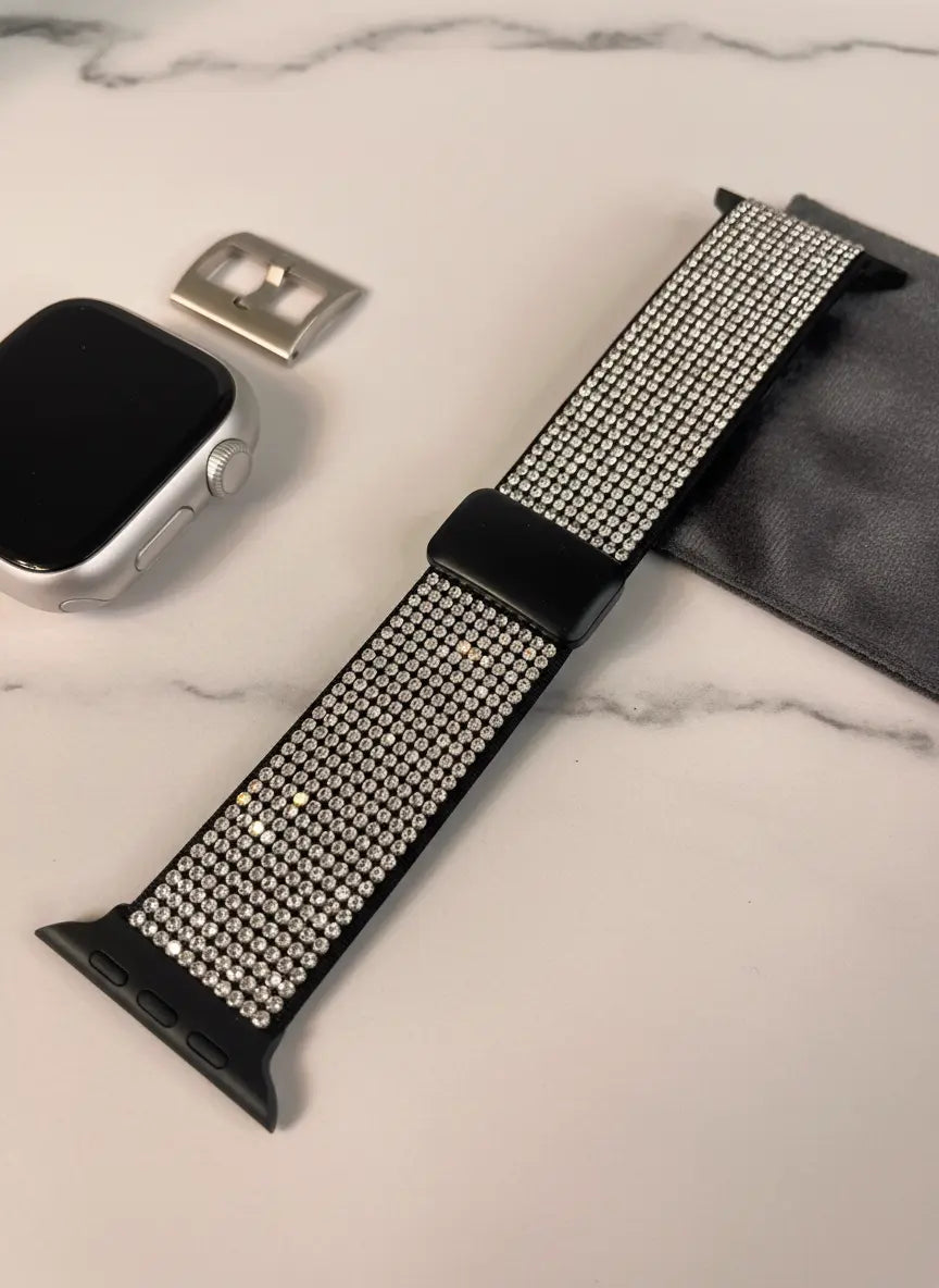 Diamond Apple watch straps Cover Shop