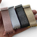 Glitter fabric watch strap - Cover Shop