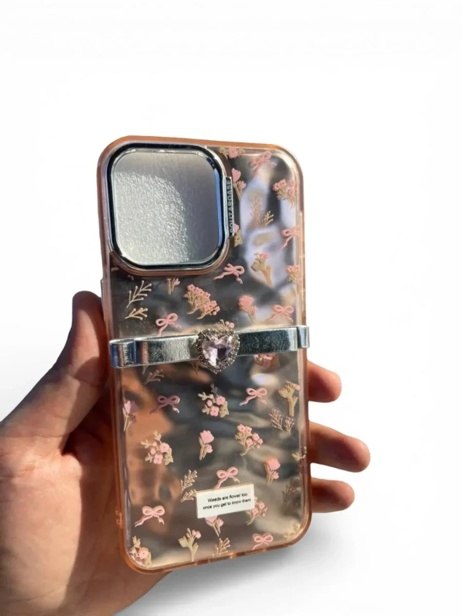 Heart case with reflection for iPhone - Cover Shop