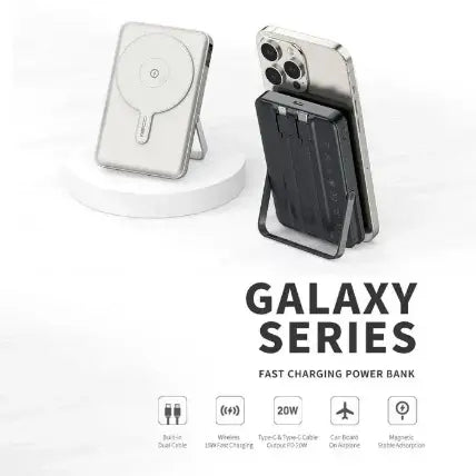 Recci powerbank with attached cables Cover Shop