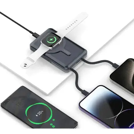 Recci powerbank with attached cables Cover Shop