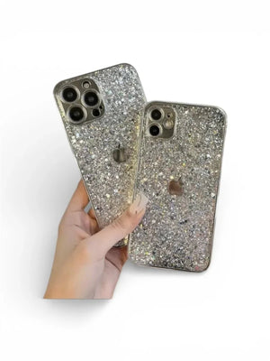 Silver Glittery case - Cover Shop