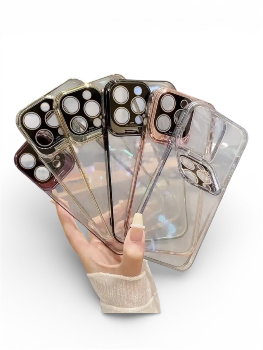 Transparent case with camera protection - Cover Shop