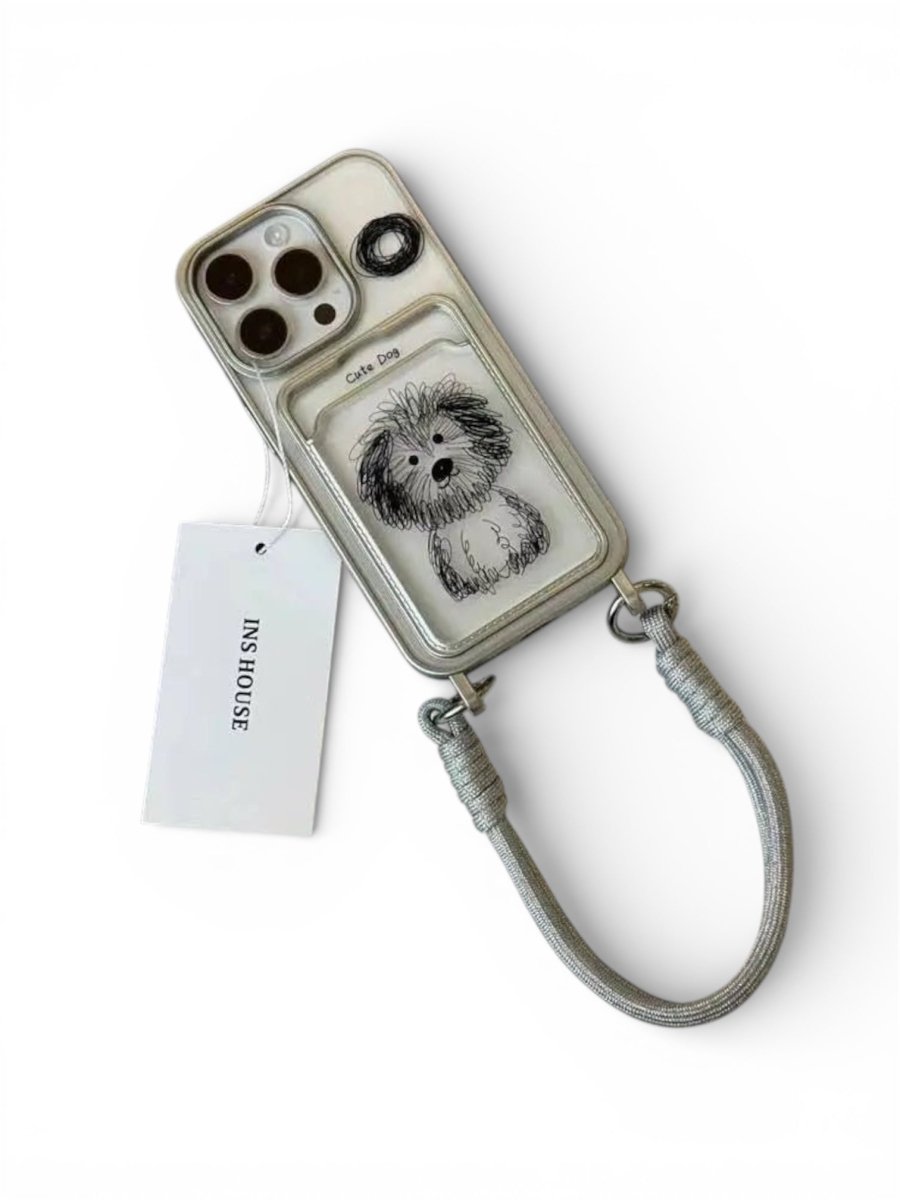 Transparent wallet case with hanger - Cover Shop